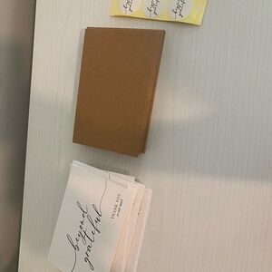 Beyond grateful thank you cards set of 23